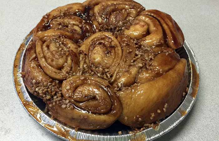 Front Porch Bakery Caramel Rolls